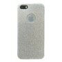 Csillámló tok iPhone 5 / 5S / SE (2016) - ezüst