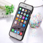 MERCURY GOOSPERY csillogó védőtok Apple iPhone 6 / 6S - fekete