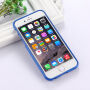 MERCURY GOOSPERY csillogó védőtok Apple iPhone 6 / 6S - sötétkék
