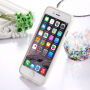 MERCURY GOOSPERY csillogó védőtok Apple iPhone 6 / 6S - fehér