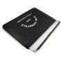 Karl Lagerfeld Saffiano RSG Embossed iPad Pro 12,9" bőr boríték típusú tok - MacBook 14" - ig - fekete