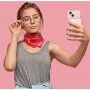 CubeNest S1B0 vezeték nélküli mágneses powerbank / külső akkumulátor USB-C porttal - 5 000 mAh - rózsaszín