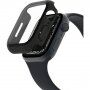 Belkin Screenforce TemperedCurve 2 az 1 -ben tok edzett üveggel - Apple Watch 45mm - fekete