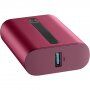 Cellularline Thunder powerbank / külső akkumulátor USB-A / USB-C portokkal - 10 000 mAh - piros