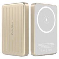 CubeNest S1B0 vezeték nélküli mágneses powerbank / külső akkumulátor USB-C porttal - 5 000 mAh - arany