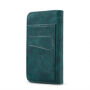 Stílusos 2 az egyben levehető flip cover tok Apple iPhone XS / iPhone X - kék