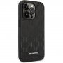 Karl Lagerfeld Saffiano Monogram tok - iPhone 14 Pro Max - fekete