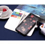2 az egyben levehető flip cover védőtok Apple iPhone XS / iPhone X - růže