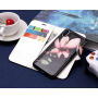 2 az egyben levehető flip cover védőtok Apple iPhone XS / iPhone X - magnólia