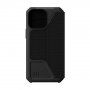 UAG Metropolis Folio tartós flip cover borító - iPhone 14 Pro Max - fekete