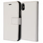 2 az egyben levehető flip cover védőtok Apple iPhone XS / iPhone X - fehér