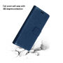 2 az egyben levehető flip cover védőtok Apple iPhone XS / iPhone X - sötétkék