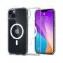 Spigen Ultra Hybrid átlátszó tok MagSafe -vel - iPhone 14 Plus - fehér