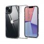 Spigen Quartz Hybrid tok edzett üveggel - iPhone 14 Plus - átlátszó
