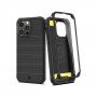 Spigen Geo Armor tartós tok 360°-os védelemmel - iPhone 14 Pro - fekete