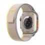 Eredeti Apple terep pánt - Apple Watch Ultra 49mm / 46mm / 45mm / 44mm / 42mm - M/L - sárga-bézs
