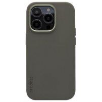 Decoded Silicone Backcover szilikon tok - iPhone 14 Pro Max - olívazöld