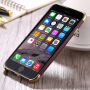 Védő tok Apple iPhone 6 / 6S - arany / borszínű