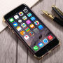 Védő tok Apple iPhone 6 / 6S - arany / borszínű