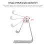 HAWEEL univerzális állvány Apple iPhone - ezüst