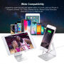 HAWEEL univerzális állvány Apple iPhone - ezüst
