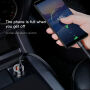 BASEUS autó töltő két USB porttal Apple iPhone / iPad / iPod - piros