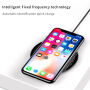 BASEUS transzparens vezeték nélküli töltö iPhone - fekete