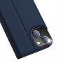 DUX DUCIS flip cover borító - iPhone 14 - sötétkék