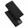 DUX DUCIS flip cover borító - iPhone 14 - fekete