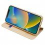 DUX DUCIS flip cover borító - iPhone 14 - arany
