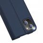 DUX DUCIS flip cover borító - iPhone 14 Plus - sötétkék