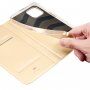 DUX DUCIS flip cover borító - iPhone 14 Plus - arany