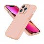 Transzparens tok csillámokkal iPhone 14 Plus - arany
