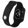 Baseus gumiszíj esettel - Apple Watch 42mm / 41mm / 40mm / 38mm - fekete