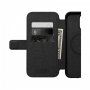 Nomad Leather Folio flip cover borító MagSafe -vel - iPhone 14 - fekete