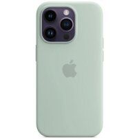 Eredeti Apple szilikon tok MagSafe -vel - iPhone 14 Pro Max - fáskövirózsa kék