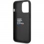 BMW M Hexagonal Pattern tok - iPhone 14 Pro - fekete