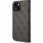 Guess 4G Metal Camera Outline flip cover tok - iPhone 14 - fekete
