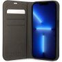 Guess 4G Metal Camera Outline flip cover tok - iPhone 14 Pro - fekete