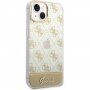 Guess Peony Glitter Script Logo tok - iPhone 14 - arany