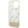 Guess Peony Glitter Script Logo tok - iPhone 14 Pro - arany