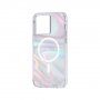 Case Mate Soap Bubble holografikus tok MagSafe-vel - iPhone 14 Pro Max - átlátszó