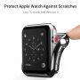 Dux Ducis védőtok puha műanyagból Apple Watch 38mm - fekete
