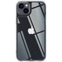 Spigen Quartz Hybrid tok edzett üveggel - iPhone 14 Plus - átlátszó