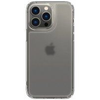 Spigen Quartz Hybrid tok matt edzett üveggel - iPhone 14 Pro Max - átlátszó
