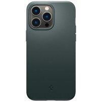 Spigen Thin Fit ultravékony tok - iPhone 14 Pro Max - sötétzöld