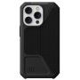 UAG Metropolis Folio tartós flip cover borító - iPhone 14 Pro - fekete