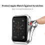 Dux Ducis puha műanyag védőtok Apple Watch 42mm - ezüst