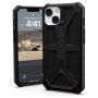 UAG Monarch extra tartós tok - iPhone 14 Plus - fekete kevlár