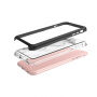 Védő tok fekete kerettel iPhone 6 Plus / 6S Plus - füst